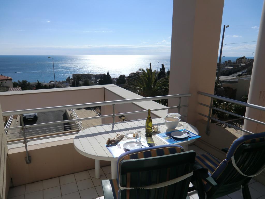 Sete - Vue Mer Imprenable, Piscine, Calme Bagian luar foto