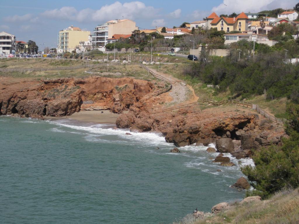 Sete - Vue Mer Imprenable, Piscine, Calme Bagian luar foto