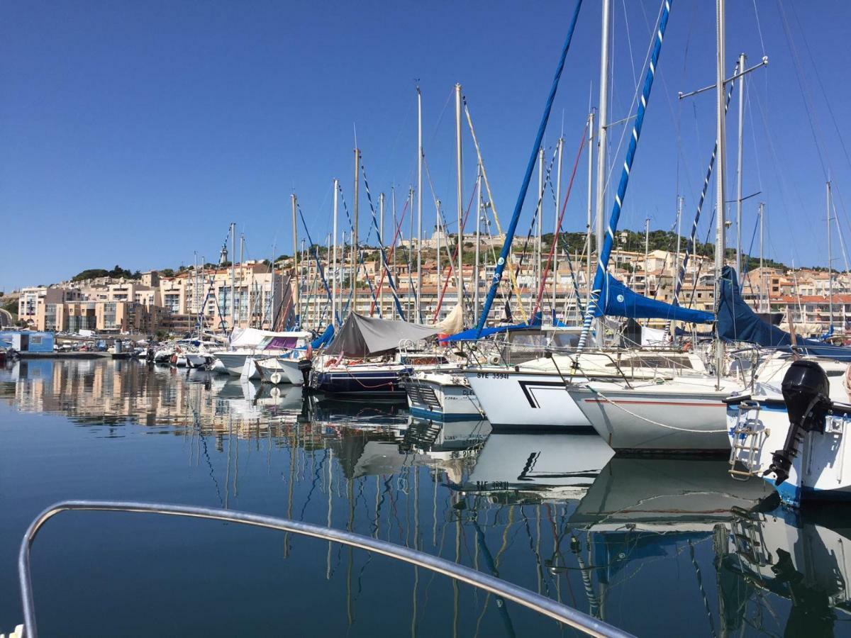 Sete - Vue Mer Imprenable, Piscine, Calme Bagian luar foto