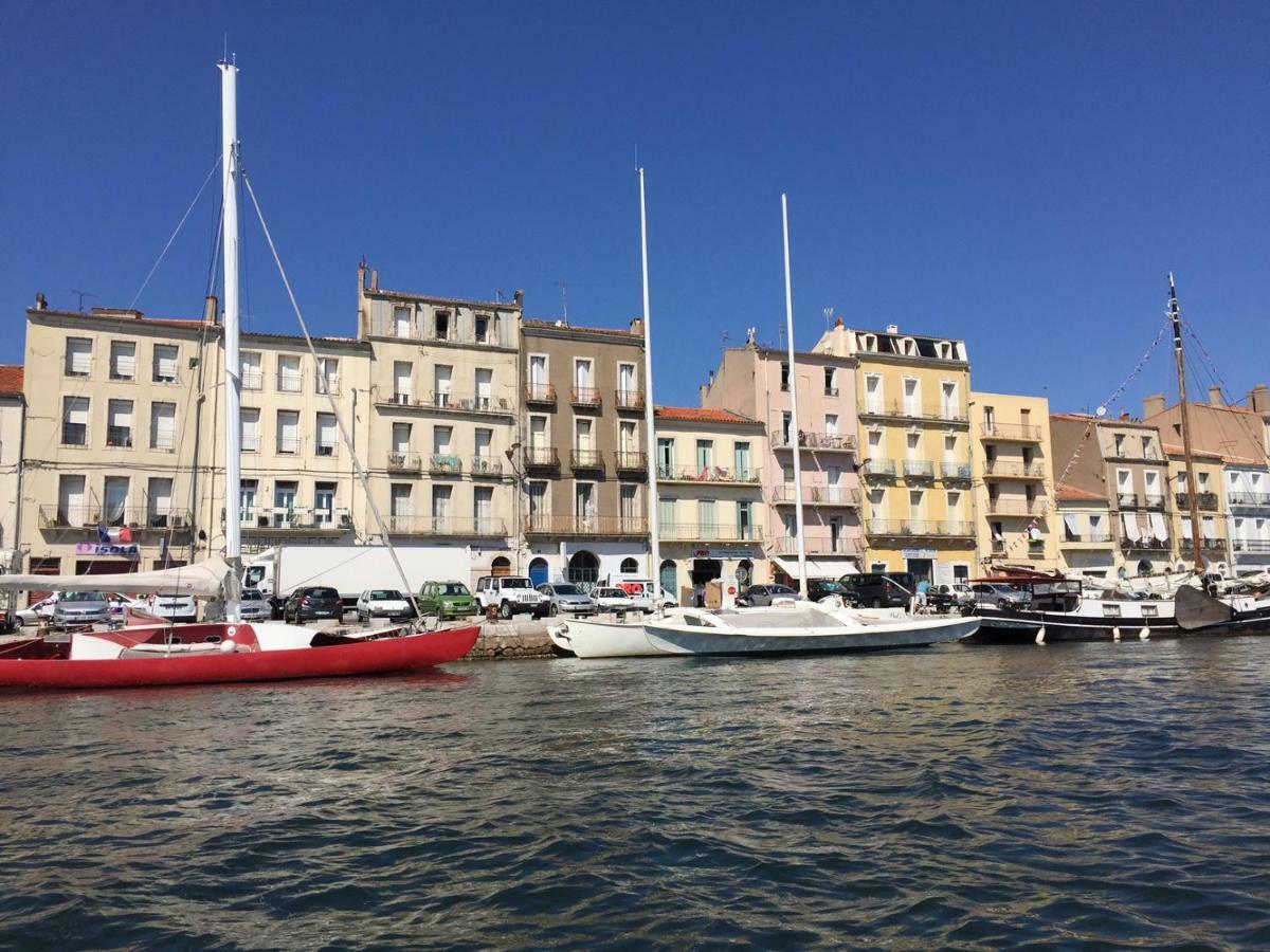 Sete - Vue Mer Imprenable, Piscine, Calme Bagian luar foto